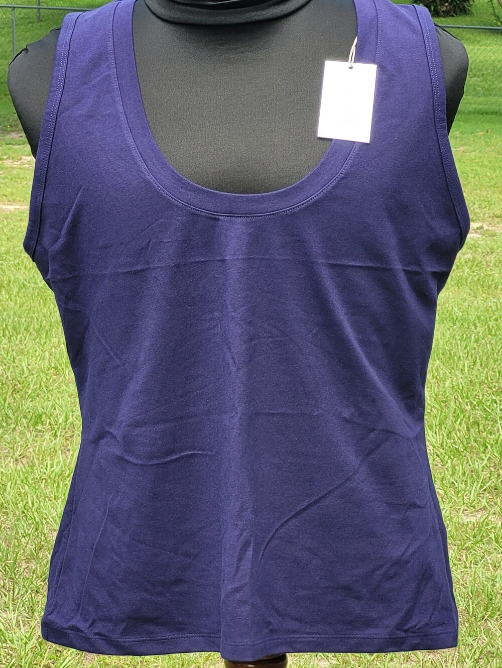 A New Day Tank Top Muscle Shirt ❤️ GORGEOUS Blue! Size XL NWT